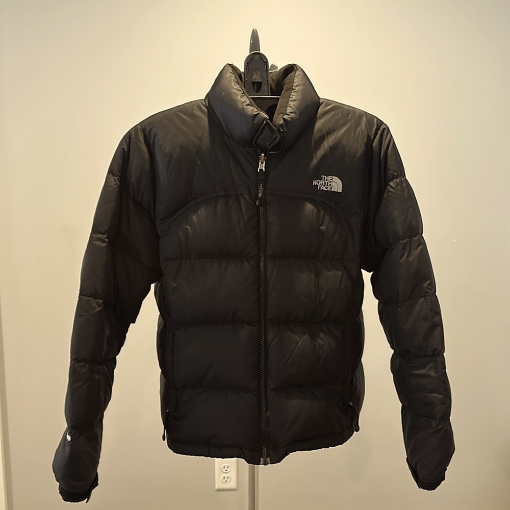 Women’s Black North Face Puffer Coat